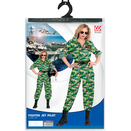 Widmann SRL Straaljager pilote Jacky camouflage