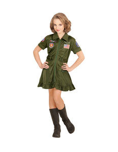 Widmann SRL Straaljager piloten pak voor meisjes