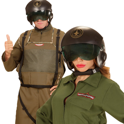 Widmann SRL Straaljager pilotenhelm