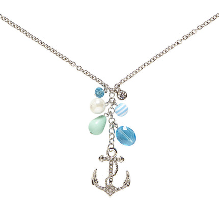 Widmann SRL Strass Ketting Anker