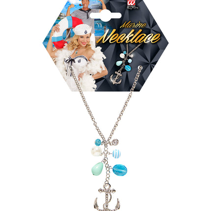 Widmann SRL Strass Ketting Anker