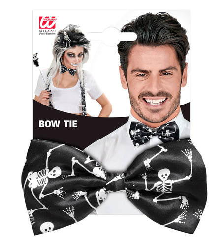 Widmann SRL Strikje skelet opdruk