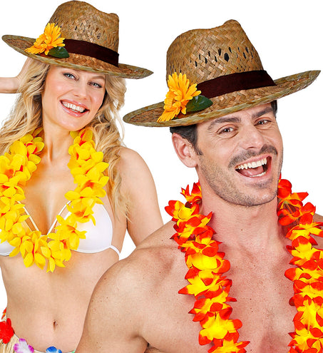 Widmann SRL Strohoed met Gerbera