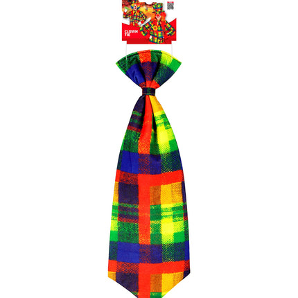 Widmann SRL Stropdas clown multi