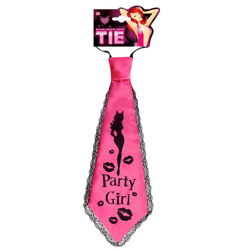 Widmann SRL Stropdas Party girl vrijgezellenfeest