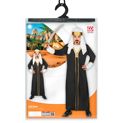 Widmann SRL Sultan kostuum voor kinderen
