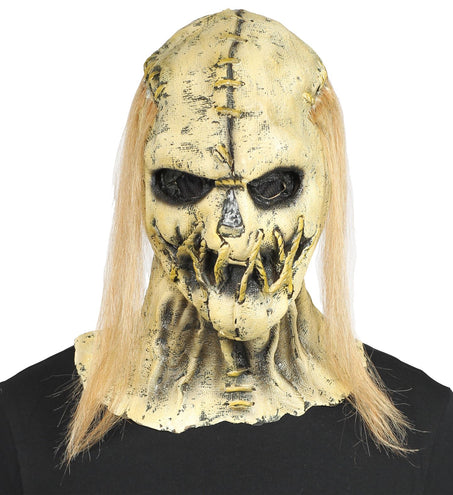 Widmann SRL Super eng vogelverschrikker masker met haar