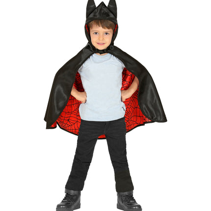 Widmann SRL Super helden cape spinnenweb