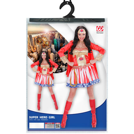 Widmann SRL Super helden jurk dames