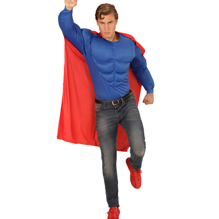 Widmann SRL Superman kostuum volwassenen