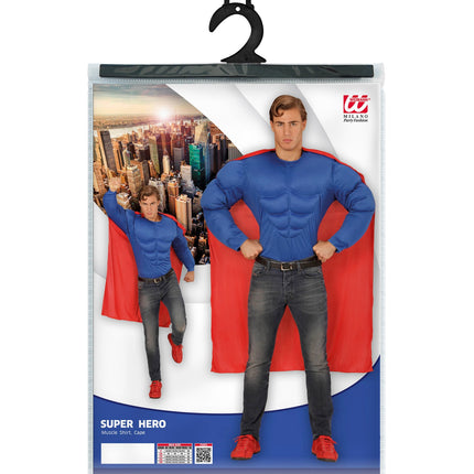 Widmann SRL Superman kostuum volwassenen