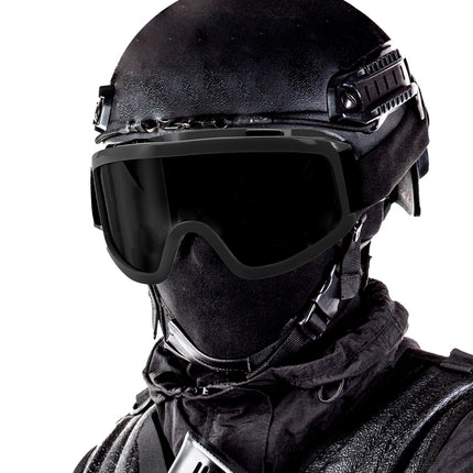 Widmann SRL Swat of Ski bril zwart Damian