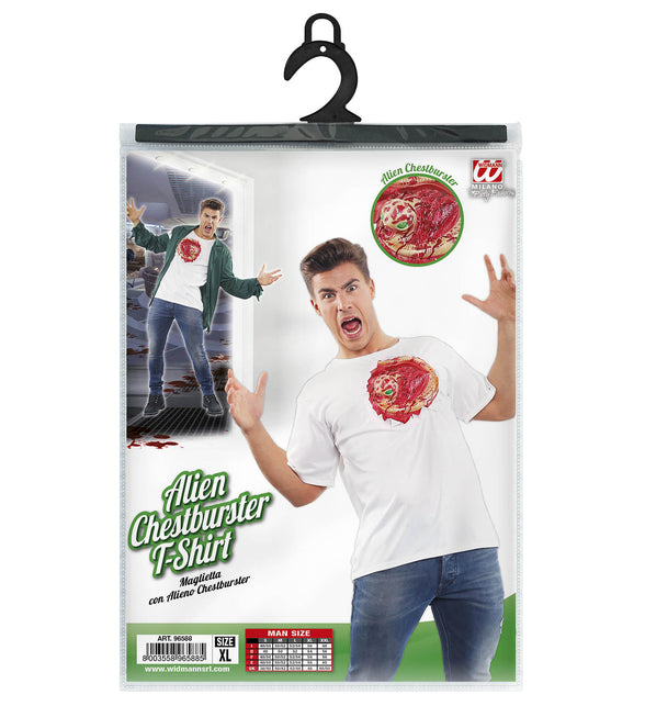 Widmann SRL T-shirt met open wond Alien