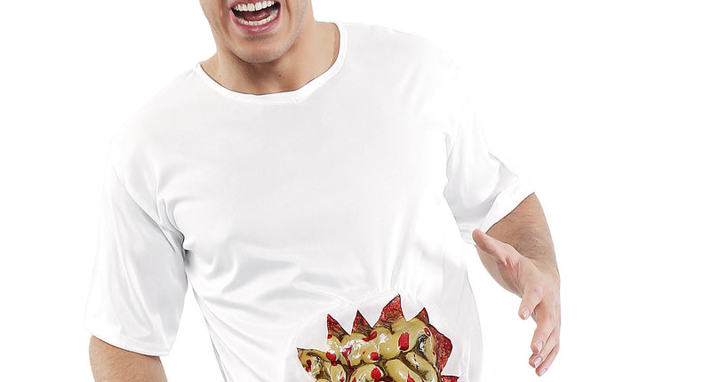 Widmann SRL T-shirt met print blootliggende ingewanden