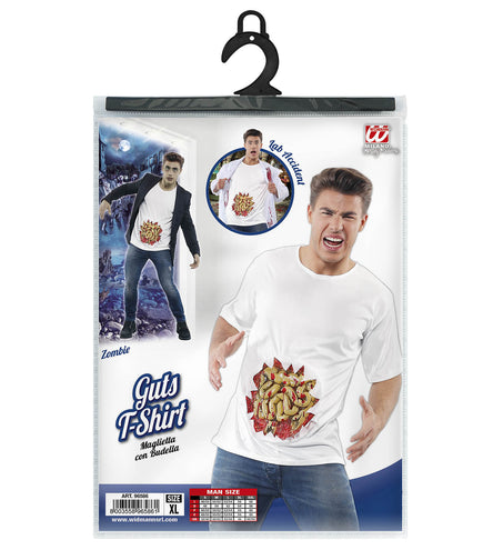 Widmann SRL T-shirt met print blootliggende ingewanden