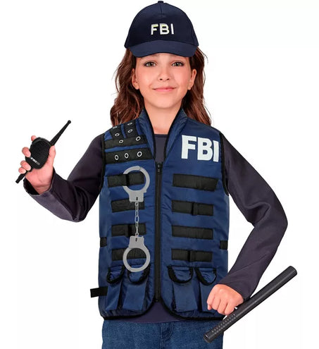 Widmann SRL Tactisch fbi vest kostuum Eva