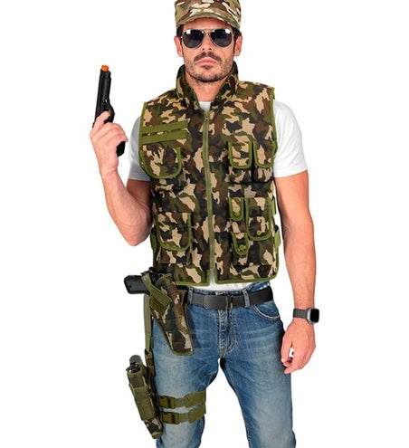 Widmann SRL Tactisch rechter been holster camouflage Joep