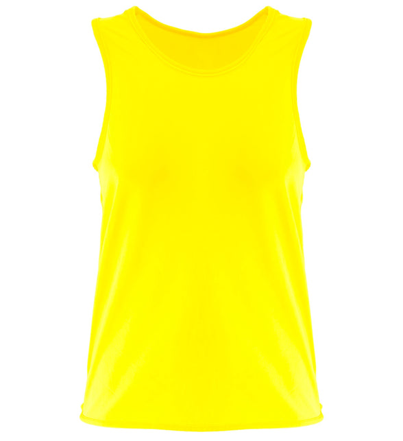 Widmann SRL Tanktop neon geel