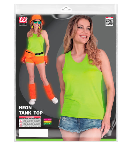Widmann SRL Tanktop neon groen