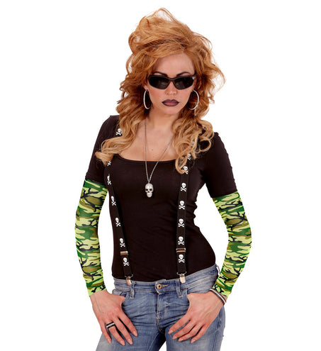 Widmann SRL Tattoo mouwen sleeve camouflage