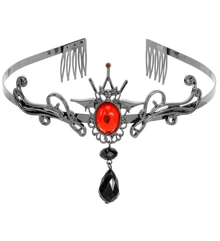 Widmann SRL Tiara gotisch vampier haarband Niek