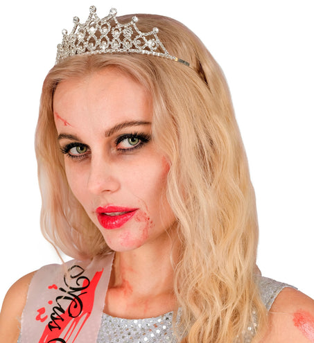 Widmann SRL Tiara koningin met strass