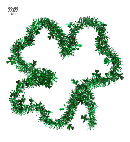 Widmann SRL Tinsel, Shamrock St.Patrick'S Day