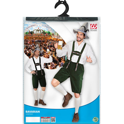 Widmann SRL Tiroler broek lederhose groen