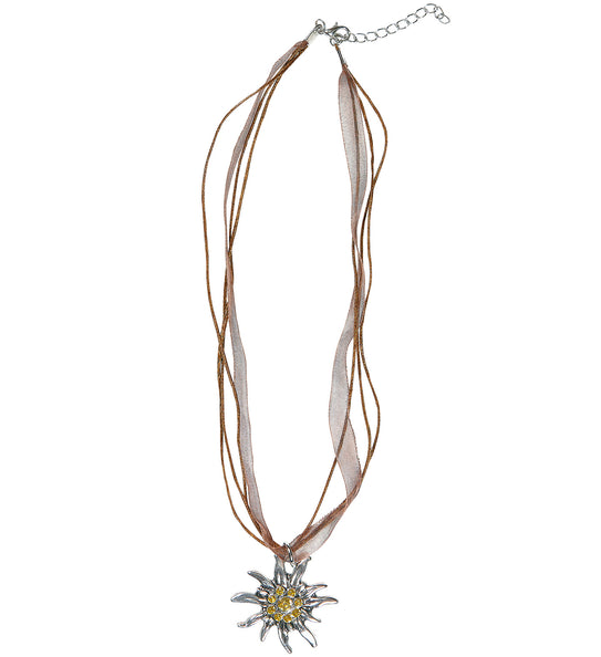 Widmann SRL Tiroler halsketting  edelweiss