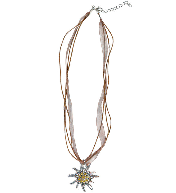 Widmann SRL Tiroler halsketting  edelweiss