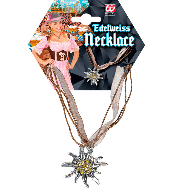 Widmann SRL Tiroler halsketting  edelweiss