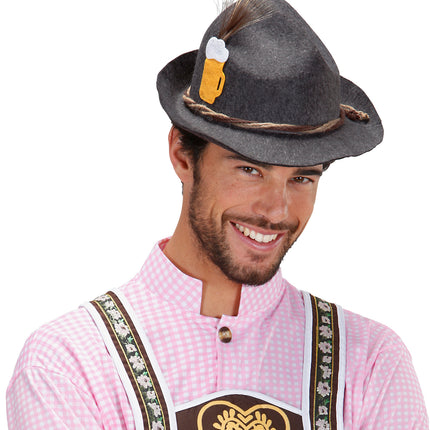 Widmann SRL Tiroler hoed bierpul deluxe