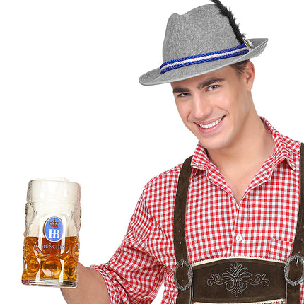 Widmann SRL Tiroler hoed Jeff met edelweiss