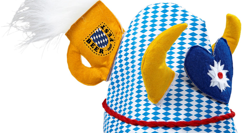 Widmann SRL Tiroler oktoberfest hoed blau weiss