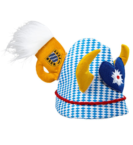 Widmann SRL Tiroler oktoberfest hoed blau weiss