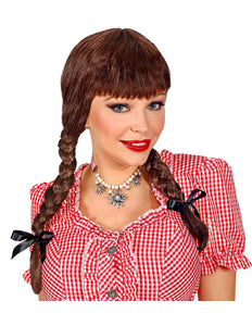 Widmann SRL Tiroolse pruik heidy bruin