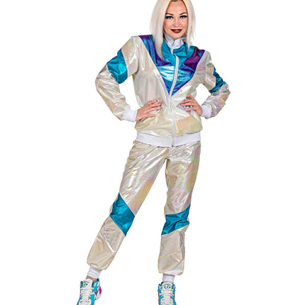 Widmann SRL Trainingspak disco holografisch