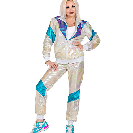 Widmann SRL Trainingspak disco holografisch