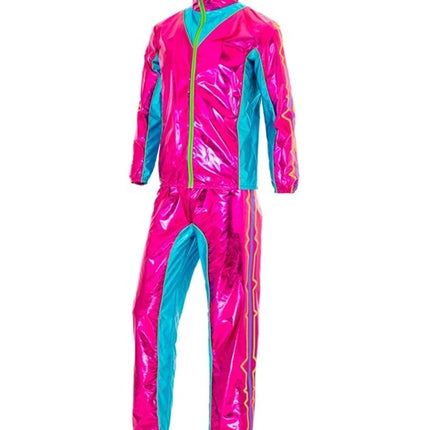 Widmann SRL Trainingspak elektronische dansmuziek roze metallic