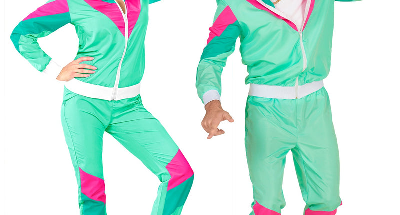 Widmann SRL Trainingspak jaren 80 groen