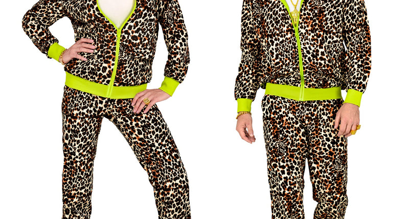 Widmann SRL Trainingspak luipaard neon