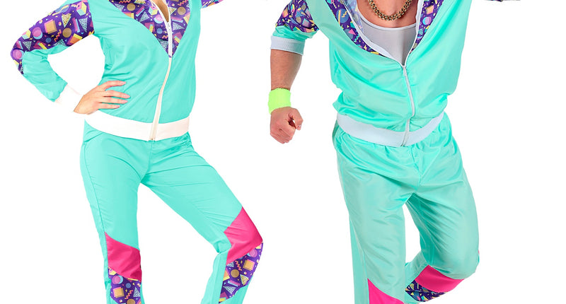 Widmann SRL Trainingspak  met print mint groen