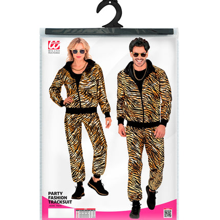 Widmann SRL Trainingspak party zebra Martin goud