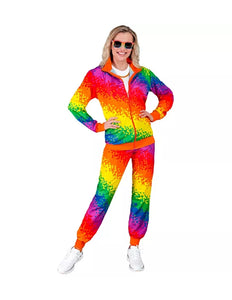 Widmann SRL Trainingspak regenboog pixels