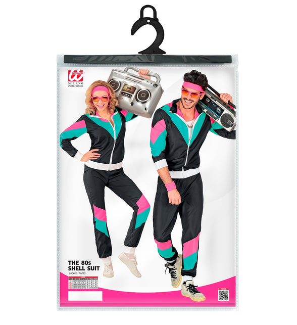 Widmann SRL Trainingspak zwart jaren 80