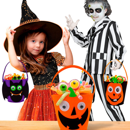 Widmann SRL Trick or Treat tasje Pompoen Nina