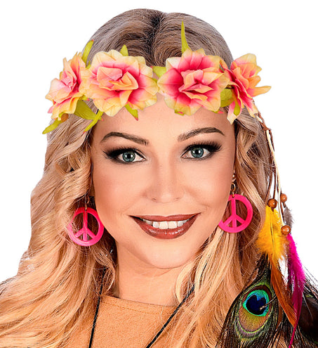 Widmann SRL Tropische bloemen hoofdband