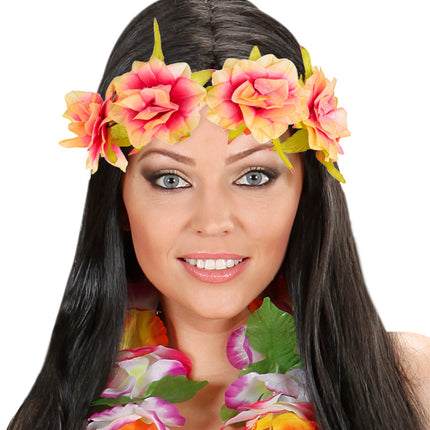 Widmann SRL Tropische bloemen hoofdband