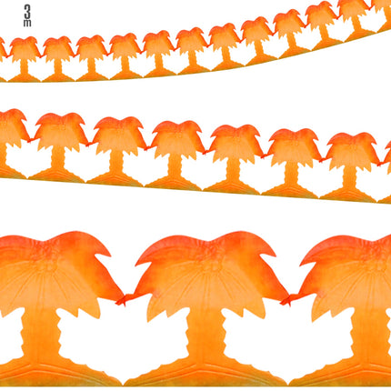Widmann SRL Tropische polyester slinger palmboom 3 meter