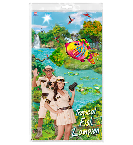 Widmann SRL Tropische vissen lampion
